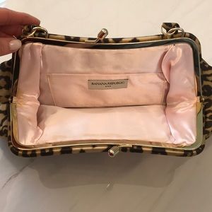 Banana Republic Bags - Banana republic silk leopard clutch Banana Republic Bags - Banana republic silk leopard clutch